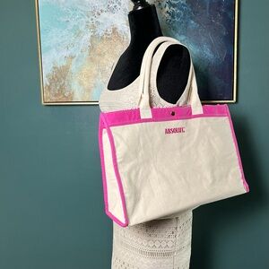 Absolut Canvas Tote Bag